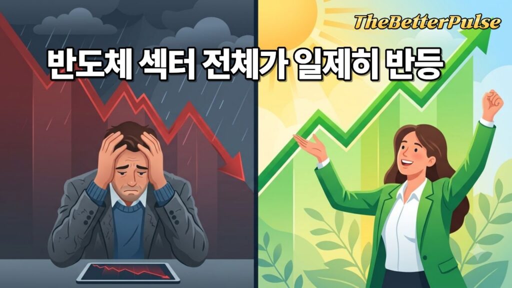 반도체 섹터 전체가 일제히 반등
